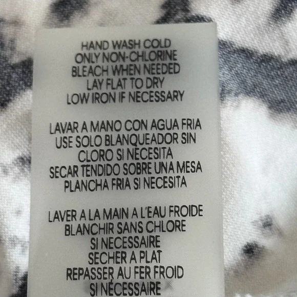 Calvin Klein Women's Sleeveless Top Sz S Pink Ombre Snakeskin Preppy Spring - Picture 6 of 6